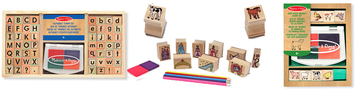 Stempelsets bei Melissa und Doug