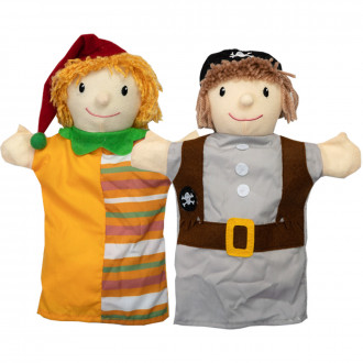 Meppi hand puppet set 12 pieces