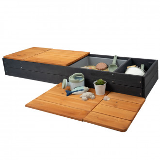 Meppi sandbox Sandbank - anthracite