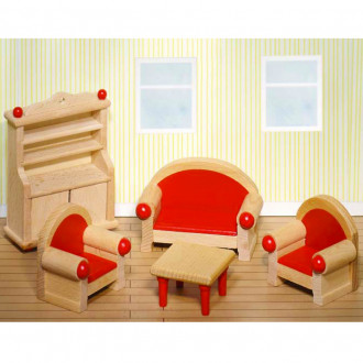 Goki Doll's furniture, Living Room 51952