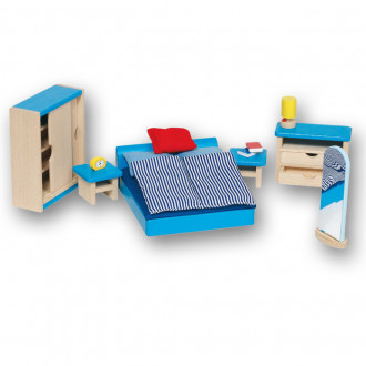 Goki Doll's furniture, bedroom 51906