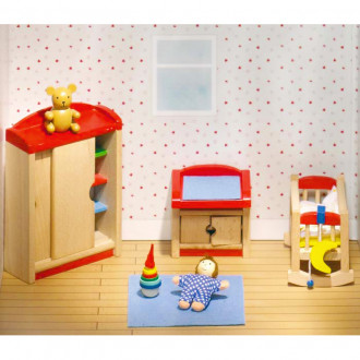 Goki Doll's furniture, Nursery 51905