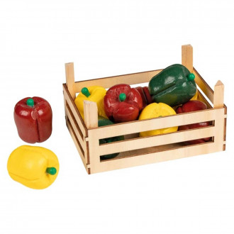 Goki peperoni in scatola di legno