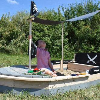 Sun Sandkasten Boot Pirat