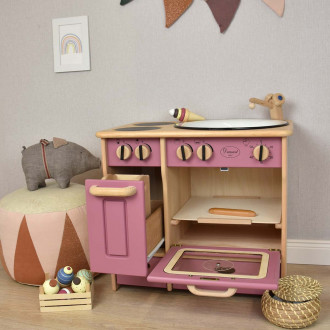 Drewart Kinderküche Landhaus, rosa
