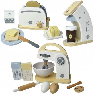 Meppi set di elettrodomestici tostapane, caffettiera e mixer