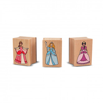 Melissa & Doug 12418 SET DI TIMBRI "PRINCIPESSA"