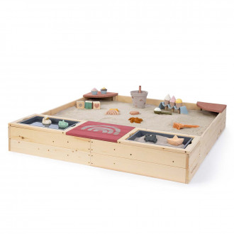 MUDDY BUDDY® Sandkasten Beach Rebel puderrosa