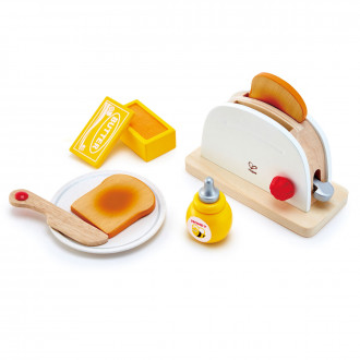 Hape Pop-up Toaster-Set weiss