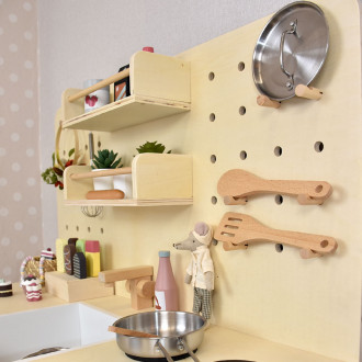 Meppi Kinderküche Kopenhagen, natur-weiss