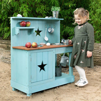 MUDDY BUDDY® Cucina di fango Adventurer Star blu petrolio