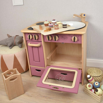 Drewart Kinderküche Landhaus, rosa