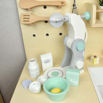 Kids Concept Mixer-Set weiß/ grau