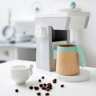 Kids Concept Kaffeemaschine weiß/ grau