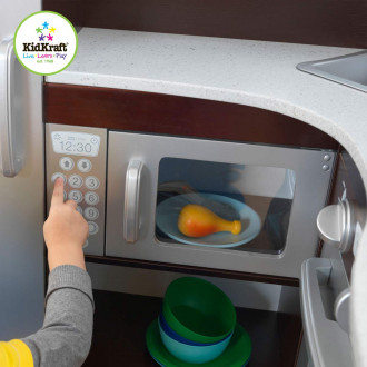 KidKraft 53302 Eck-Kinderküche Espresso