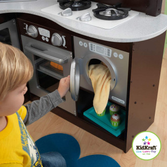 KidKraft 53302 Eck-Kinderküche Espresso
