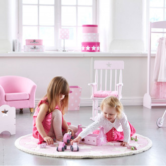 Kids Concept Teppich Star rosa