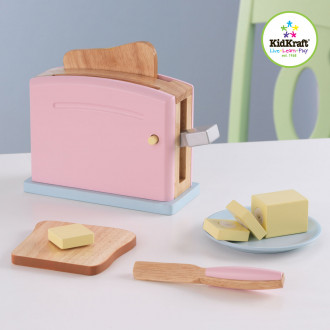 KidKraft Pastelowy zestaw do tostów 63162