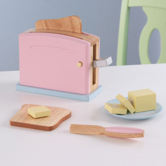 KidKraft Pastelowy zestaw do tostów 63162