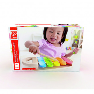Hape Musikinstrumente Regenbogen-Xylophon