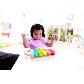 Hape Musikinstrumente Regenbogen-Xylophon