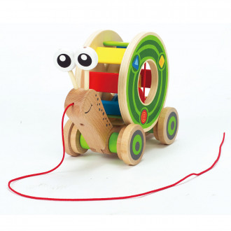 Hape Nachziehtier Schnecke E0349