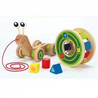 Hape Nachziehtier Schnecke E0349
