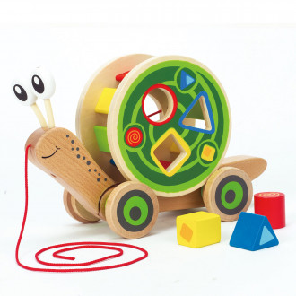 Hape Nachziehtier Schnecke E0349