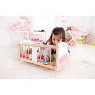 Hape Puppenmöbel Schlummerwiege E3601