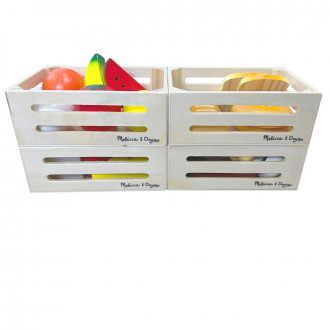Melissa & Doug 10271 Lebensmittel-Set aus Holz