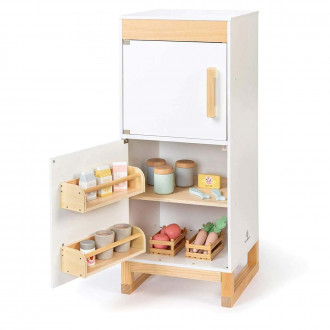 MUSTERKIND®  MUSTERKIND® Kühlschrank FICUS weiß / natur- AUS RETOURE (2)