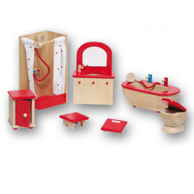 Goki Doll's furniture, Bathroom 51959