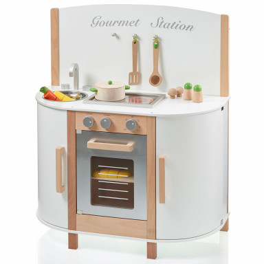 Sun Spielküche Gourmet Station Weiss 04147 - AUS RETOURE (3)