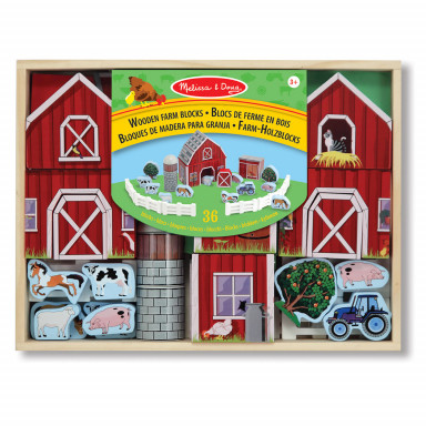 Melissa & Doug Bausteine Bauernhof