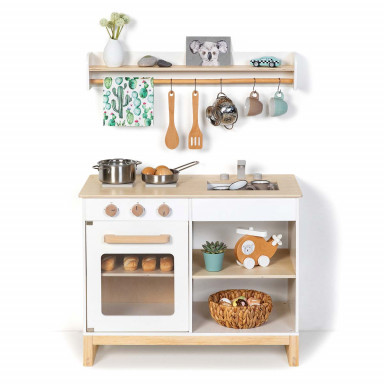 MUSTERKIND children's kitchen Magnolia white / natural