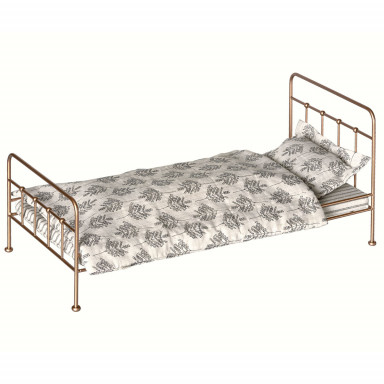 Maileg Puppenhausmöbel Vintage Bett für Hasen Medium