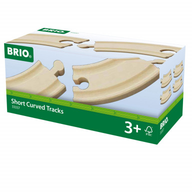 BRIO Kurze gebogene Gleise (E1)