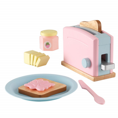 Kidkraft Toasterset in Pastellfarben