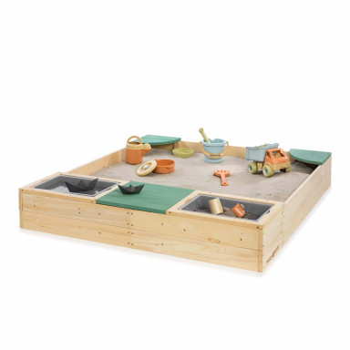 Sandkästen aus Holz mit & ohne Dach für Kinder | Gartenspielgeräte