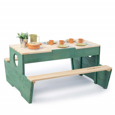 MUDDY BUDDY® Play table Creator natural - sage