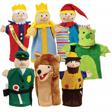 Set of glove puppets 9711 by Roba