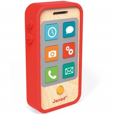 Janod Smartphone Holz mit Funktionen