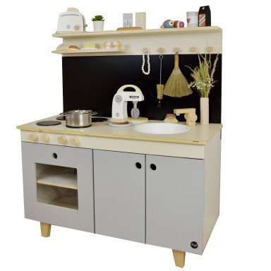 Cocina infantil Meppi Malmö - gris