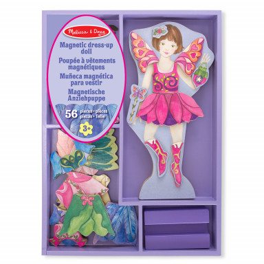 Melissa & Doug 18589 Magnetische Anziehpuppe Elfe Petal