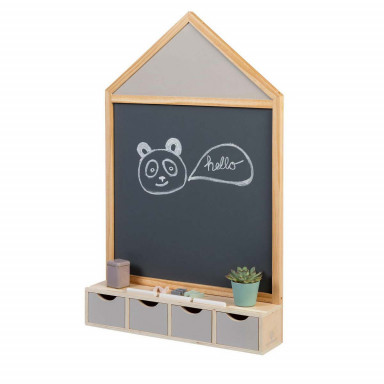 MUSTERKIND chalk board Juncus natural / warm gray