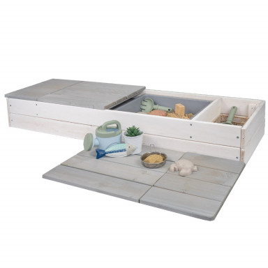 Meppi sandbox Sandbank - gris blanco