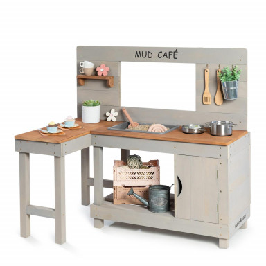 MUDDY BUDDY® Matschküche Mud Café warmgrau