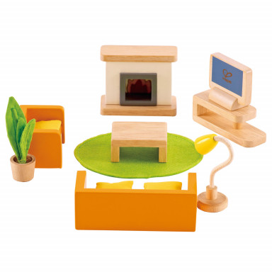 Hape Puppenhausmöbel Wohnzimmer