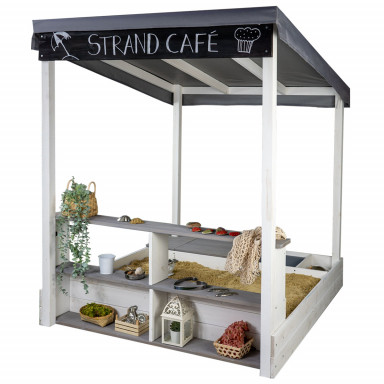 MUDDY BUDDY® Table enfant jeux d'eau/sable Mud Café bois, blanc