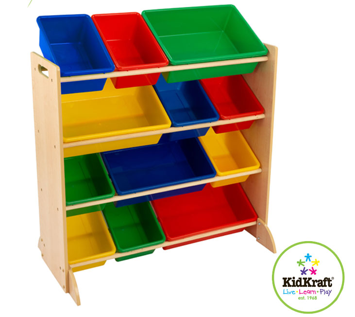 Kidkraft Primary Storage Bin Unit 16774